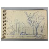 Group Of  Artist JAMES OTIS BURNLEY