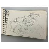 Group Of  Artist JAMES OTIS BURNLEY