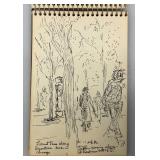 Group Of  Artist JAMES OTIS BURNLEY