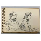 Group Of  Artist JAMES OTIS BURNLEY