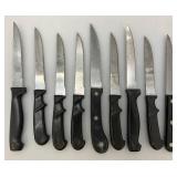 Misc. Collectible Knives, Sharpening Stones Including Razor Blade Sharpener And More