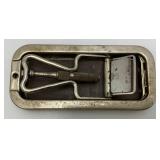 Misc. Collectible Knives, Sharpening Stones Including Razor Blade Sharpener And More