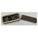 Misc. Collectible Knives, Sharpening Stones Including Razor Blade Sharpener And More