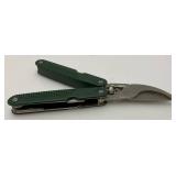 Misc. Collectible Knives, Sharpening Stones Including Razor Blade Sharpener And More