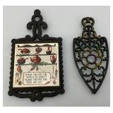 Vintage Cast iron Tivets