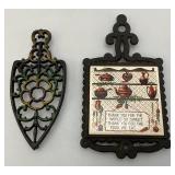 Vintage Cast iron Tivets