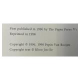 The Straits Chinese "A Cultural History" Pepin Press Art By Khoo Joo Ee Hardcover Book