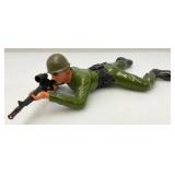 Misc. Vintage Toys Including Batttery Operated Crawling Soldier And More