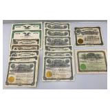 1902 Gold & Silver Mining Company Stock Certificates And More