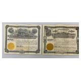 1902 Gold & Silver Mining Company Stock Certificates And More