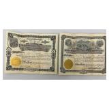 1902 Gold & Silver Mining Company Stock Certificates And More