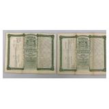 1902 Gold & Silver Mining Company Stock Certificates And More