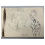 Group Of  Artist JAMES OTIS BURNLEY