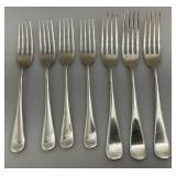 Vintage Anchor Hocking FIRE KING Class Casserole Dish With Silver Plated Tray & Misc. Silver-plated Dinnerware