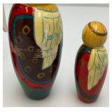 Misc. Decorative Nesting Dolls Tallest 6 1/4"