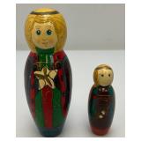 Misc. Decorative Nesting Dolls Tallest 6 1/4"