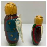 Misc. Decorative Nesting Dolls Tallest 6 1/4"