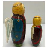Misc. Decorative Nesting Dolls Tallest 6 1/4"