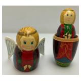 Misc. Decorative Nesting Dolls Tallest 6 1/4"