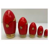 Misc. Decorative Nesting Dolls Tallest 6 1/4"