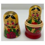 Misc. Decorative Nesting Dolls Tallest 6 1/4"