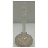 Vintage Cut Crystal Perfume Bottle Fat Bottom Made In USA 1930