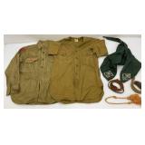 Vintage Boy Scout Shirts And More Size 1= 13 Neck 1= Unknown