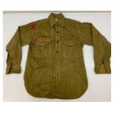 Vintage Boy Scout Shirts And More Size 1= 13 Neck 1= Unknown