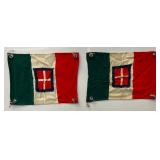 WWII Kindom Of Sardinia Italian Flags 8" x 10" Flags