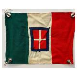 WWII Kindom Of Sardinia Italian Flags 8" x 10" Flags
