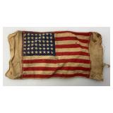 WWII 48 Star American Flag Jacket Patch 3 1/2" x 7"