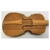 Misc. Vintage Items Including Awesome 18" Tall Blue Grey Pottery Beer Stein (Handle Glued) And More