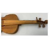 Misc. Vintage Items Including Awesome 18" Tall Blue Grey Pottery Beer Stein (Handle Glued) And More