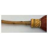 Vintage Handmade Wooden Witches Broom 51"