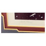 Relisted Do To No Show Framed Pencil Signed KEN ZYLLA "Main Street In Season" Limited Print 305/9600 28" x 39" (No Glass)