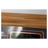 Framed Behind Glass Pencil Signed KEN ZYLLA "Rush Creek Trail" Limited Print 910/9600 28" x 39"