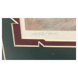 Framed Behind Glass Pencil Signed KEN ZYLLA "Forty Ford And A Cord" Limited Print 1656/9600 28" x 39"