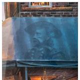 Framed Behind Glass Greg Benson Signed  "Deadwood" Limited Print 268/9500 25" x 41"