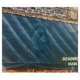 Framed Behind Glass Greg Benson Signed  "Deadwood" Limited Print 268/9500 25" x 41"