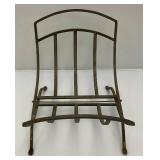 Vintage Iron Fireplace Tools With Hanger And Metal Firewood Holder