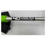 New Bilt Hard Electric Tiller 16" 13.5 Amp & Greenworkers Cordless Trimmer (No Battery Or Charger)