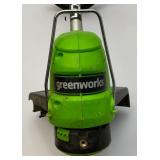 New Bilt Hard Electric Tiller 16" 13.5 Amp & Greenworkers Cordless Trimmer (No Battery Or Charger)