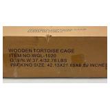 Gegurt Wooden Turtle Cage (NEW IN BOX)