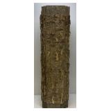 Unique Stone And Wood Pedestal For Plants/Sculptures Or More 11" x 11" x 42"