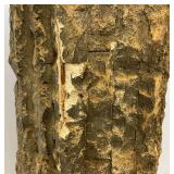 Unique Stone And Wood Pedestal For Plants/Sculptures Or More 11" x 11" x 42"