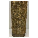 Unique Stone And Wood Pedestal For Plants/Sculptures Or More 11" x 11" x 42"