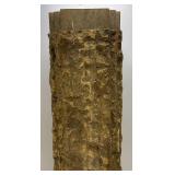 Unique Stone And Wood Pedestal For Plants/Sculptures Or More 11" x 11" x 42"