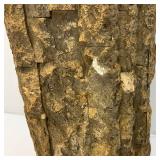 Unique Stone And Wood Pedestal For Plants/Sculptures Or More 11" x 11" x 42"