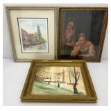 Misc. Framed Paintings, Prints And More Most 18" x 21 1/2"