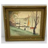 Misc. Framed Paintings, Prints And More Most 18" x 21 1/2"